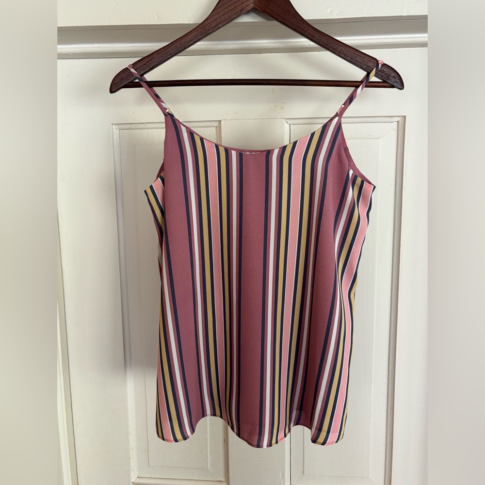 Pink Republic Size S Striped Pink and Blue Women's Top